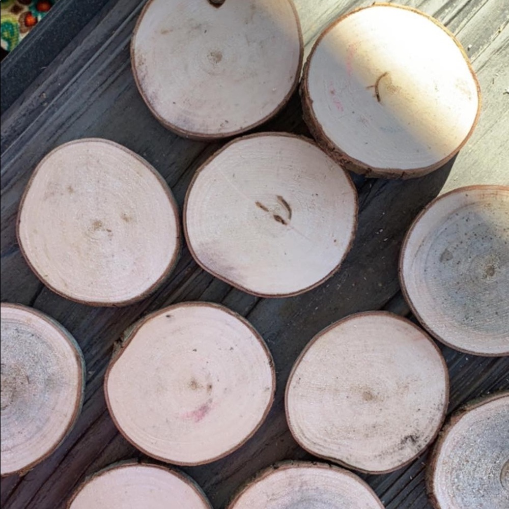 Wood slices🎄